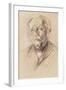 Theodor Fontane, 1896-Max Liebermann-Framed Giclee Print