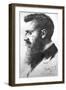 Theodor Herzl (1860-190), Zionist Leader, 1903-null-Framed Giclee Print