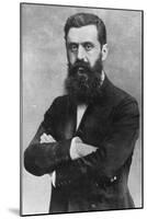 Theodor Herzl, 1903 (B/W Photo)-Austrian Photographer-Mounted Giclee Print