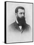 Theodor Herzl Hungarian Zionist Leader-null-Framed Stretched Canvas