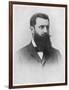 Theodor Herzl Hungarian Zionist Leader-null-Framed Art Print