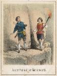 Tom Thumb- Illustration to 'Le petit Poucet'-Theodor Hosemann-Giclee Print