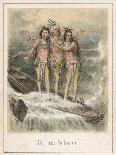 The Three Indians-Theodor Hosemann-Giclee Print