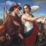 Tobias and the Angel, 1845-Theodor Rehbenitz-Giclee Print