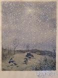 December, 1890 watercolor on paper-Theodor Severin Kittelsen-Giclee Print