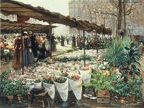 Marche aux Fleurs a La Madeleine-Theodor von Hoermann-Laminated Giclee Print