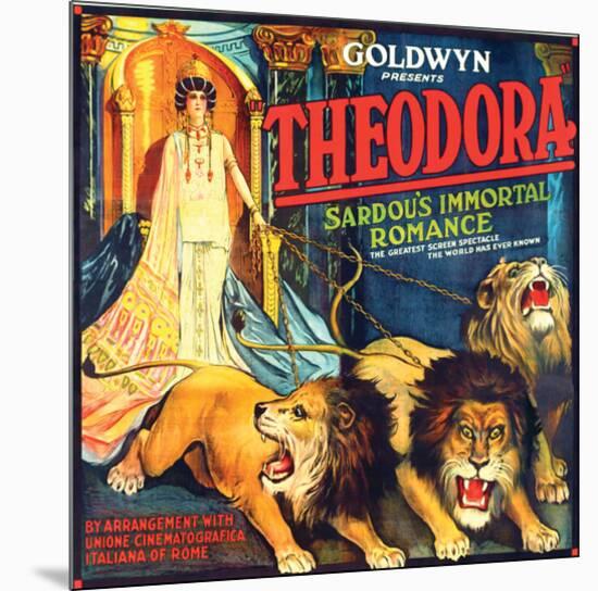 Theodora - 1919-null-Mounted Giclee Print