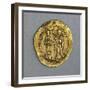 Theodora Aureus, Byzantine Empress, Verso, Byzantine Coins, 11th Century-null-Framed Giclee Print