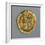 Theodora Aureus, Byzantine Empress, Verso, Byzantine Coins, 11th Century-null-Framed Giclee Print