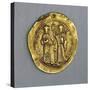 Theodora Aureus, Byzantine Empress, Verso, Byzantine Coins, 11th Century-null-Stretched Canvas