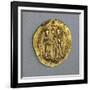 Theodora Aureus, Byzantine Empress, Verso, Byzantine Coins, 11th Century-null-Framed Giclee Print