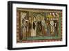 Theodora, Empress of the Eastern Roman Empire, and Her Court-null-Framed Giclee Print
