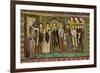 Theodora, Empress of the Eastern Roman Empire, and Her Court-null-Framed Giclee Print