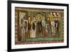 Theodora, Empress of the Eastern Roman Empire, and Her Court-null-Framed Giclee Print