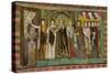 Theodora, Empress of the Eastern Roman Empire, and Her Court-null-Stretched Canvas