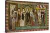 Theodora, Empress of the Eastern Roman Empire, and Her Court-null-Stretched Canvas