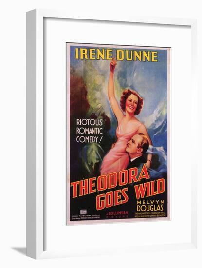 Theodora Goes Wild, 1936-null-Framed Art Print