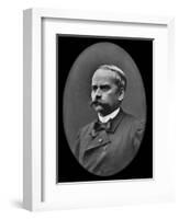 Theodore Barriere (1823-77), from 'Galerie Contemporaine Des Illustrations Francais' C.1890S-Nadar-Framed Giclee Print