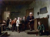 La Salle De Classe - the Classroom - Heuvel, Theodore Bernard De (1817-1906) - 1872 - Oil on Wood --Theodore Bernard de Heuvel-Mounted Giclee Print