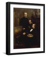 Theodore Chasseriau and his Contemporaries-Henri-Emil Giraud-Framed Giclee Print