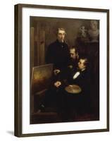 Theodore Chasseriau and his Contemporaries-Henri-Emil Giraud-Framed Giclee Print