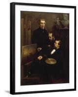 Theodore Chasseriau and his Contemporaries-Henri-Emil Giraud-Framed Giclee Print