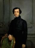 Portrait of Alexis De Tocqueville (1805-185)-Théodore Chassériau-Stretched Canvas