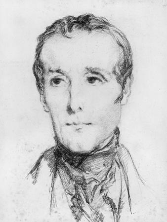 Portrait of Alphonse De Lamartine, C.1848