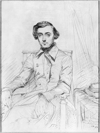 Portrait of Charles Alexis Henri Clerel De Tocqueville, 1844