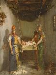 The Toilet in the Seraglio-Theodore Chasseriau-Giclee Print