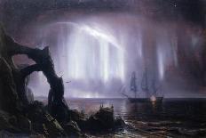 The Northern Lights (Aurora Borealis)-Theodore Gudin-Stretched Canvas