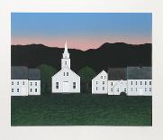 Church at Sunset-Theodore Jeremenko-Framed Limited Edition