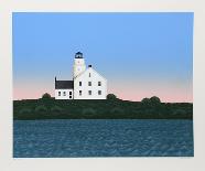 Island Lighthouse-Theodore Jeremenko-Framed Limited Edition