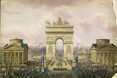 Return of the Ashes of the Emperor to Paris, 15th December 1840-Theodore Jung-Giclee Print