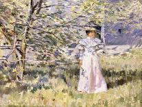 The Wedding March-Theodore Robinson-Stretched Canvas