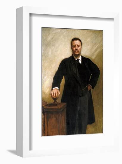 Theodore Roosevelt, 1903-John Singer Sargent-Framed Art Print