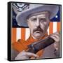 Theodore Roosevelt 26th American President: a Satirical View-Rene Lelong-Framed Stretched Canvas