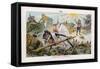 Theodore Roosevelt 26th American President and His Fight Against the Gutter Press-null-Framed Stretched Canvas