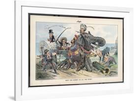 Theodore Roosevelt, 26th American President, and the Railroad Bill-Eugene Zimmerman-Framed Art Print