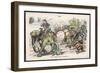 Theodore Roosevelt 26th American President Celebrating St. Patrick's Day in Washington-Flohri-Framed Art Print