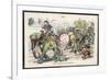 Theodore Roosevelt 26th American President Celebrating St. Patrick's Day in Washington-Flohri-Framed Premium Giclee Print