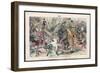 Theodore Roosevelt 26th American President Depicted as a Circus Ringmaster-Eugene Zimmerman-Framed Photographic Print