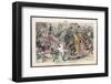 Theodore Roosevelt 26th American President Depicted as a Circus Ringmaster-Eugene Zimmerman-Framed Photographic Print