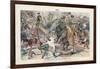 Theodore Roosevelt 26th American President Depicted as a Circus Ringmaster-Eugene Zimmerman-Framed Photographic Print