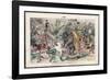 Theodore Roosevelt 26th American President Depicted as a Circus Ringmaster-Eugene Zimmerman-Framed Photographic Print