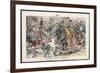 Theodore Roosevelt 26th American President Depicted as a Circus Ringmaster-Eugene Zimmerman-Framed Photographic Print