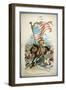 Theodore Roosevelt Caricature-David J. Frent-Framed Giclee Print