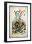 Theodore Roosevelt Caricature-David J. Frent-Framed Giclee Print