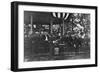 Theodore Roosevelt Hands Out Diploma Photograph - Annapolis, MD-Lantern Press-Framed Art Print