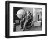 Theodore Roosevelt in Rocking Chair Photograph - Washington, DC-Lantern Press-Framed Art Print